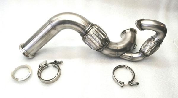 Golf3 VR6  Turbo 3"  76mm Downpipe